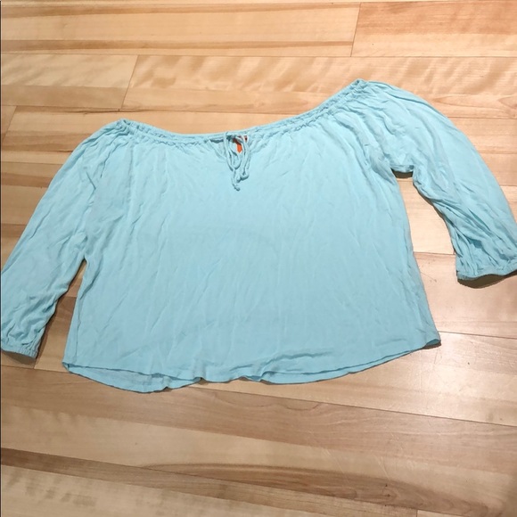 Joe Fresh Tops - FREE ADD ON! Adjustable Off the Shoulder Shirt